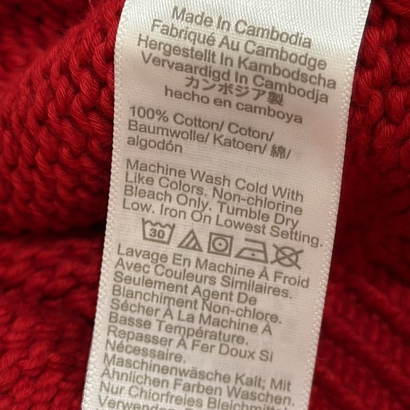 J. Crew Relaxed V-Neck Sweater NWT Top Rated Sz L 💯% Cotton - Picture 7 of 9